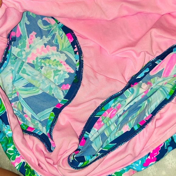 Lilly Pulitzer Bathing Swim Suit bottom skirt size 16 - Picture 3 of 3